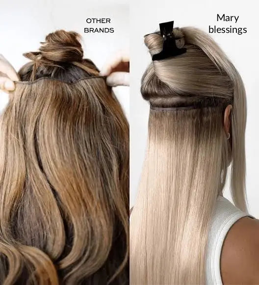 Seamless Clip in Hair Extension