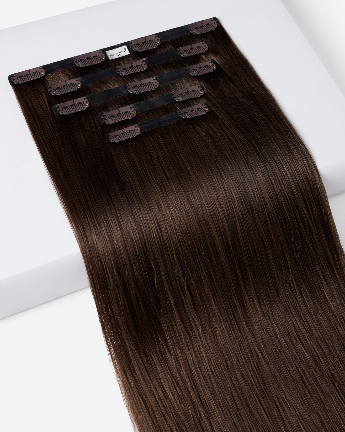 Seamless clip in hair extension