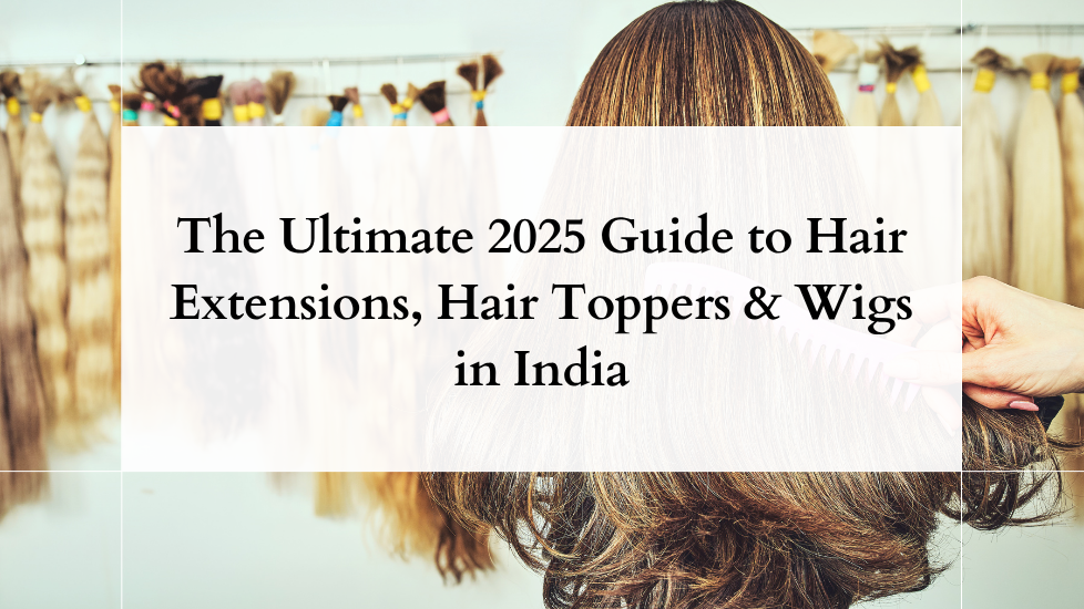 The Ultimate 2025 Guide to Hair Extensions, Hair Toppers & Wigs in India