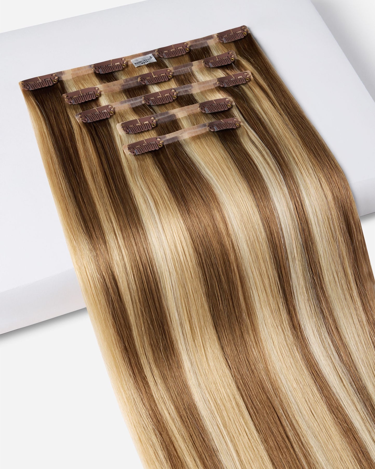 Seamless clip in hair extension