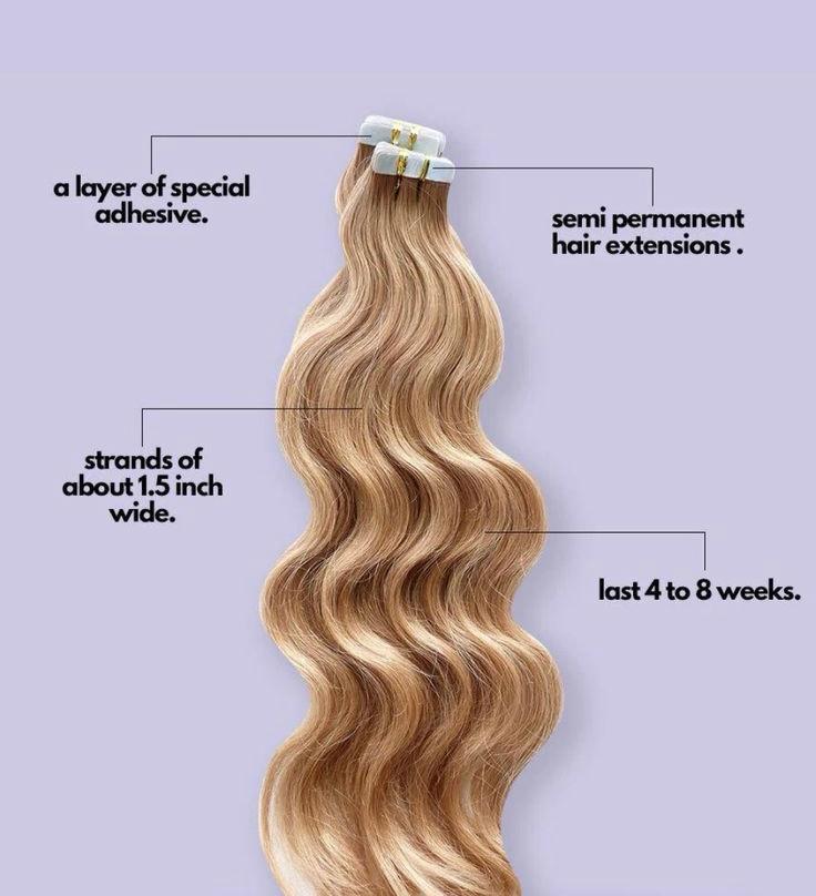 Tape in hair extension