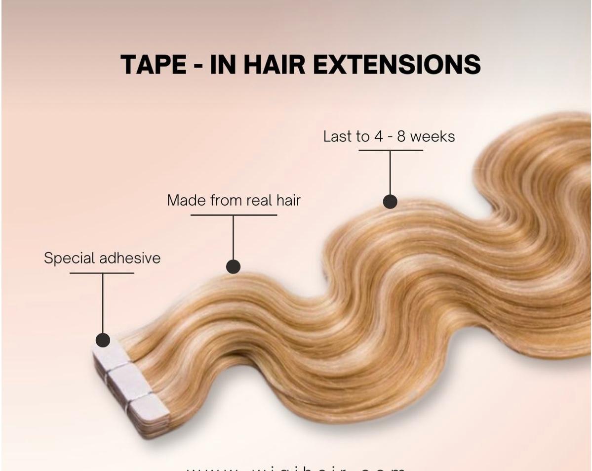 Tape in hair extension